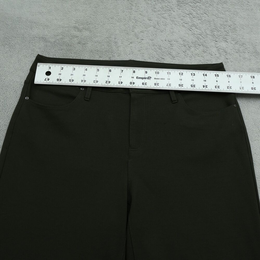 Chico's Pants Women's  Size 1R US-8 Green High-Rise Skinny 30" Inseam Stretch - Picture 15 of 16